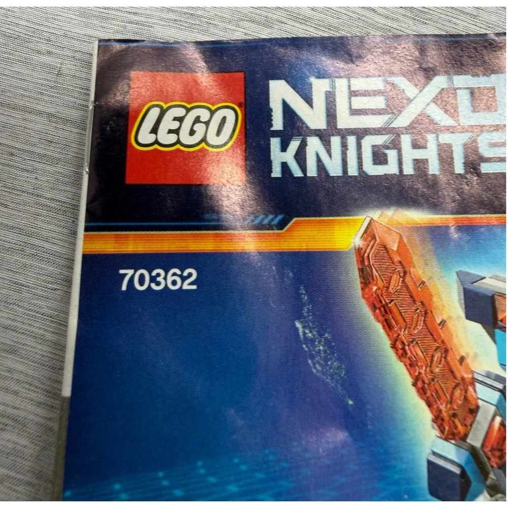 LEGO Nexo Knights Lot 70348 70362 70363 Mixed Bricks &‎ Manuals Lance Clay Macy